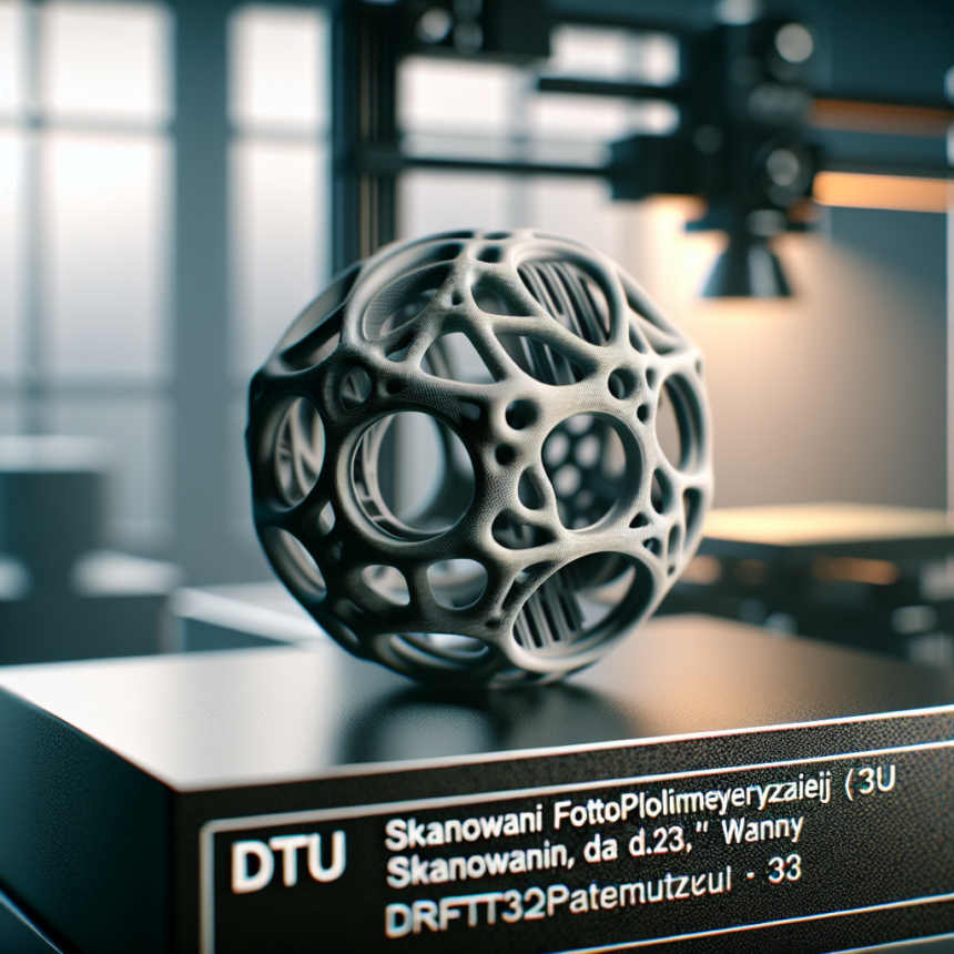 DTU Patent Celuje w Skanowaną Fotopolimeryzację Wanny