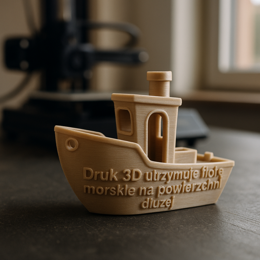 Druk 3D utrzymuje floty morskie na powierzchni dłużej