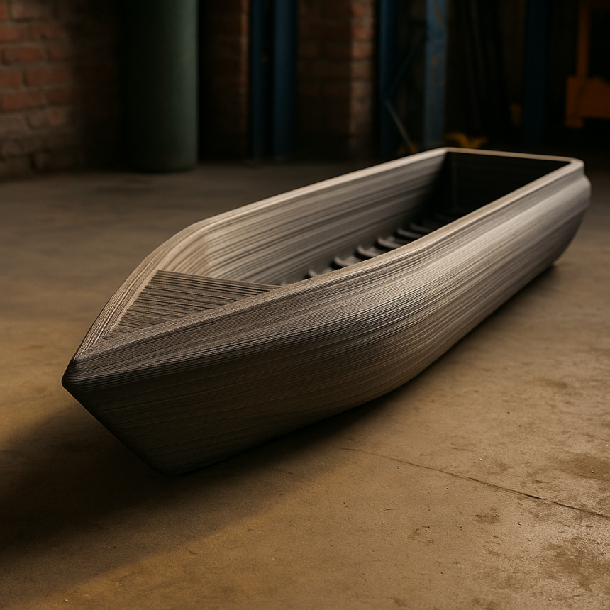 Hyperion Systems 3D drukuje kadłub 4,6m dla USV ASTRA 460