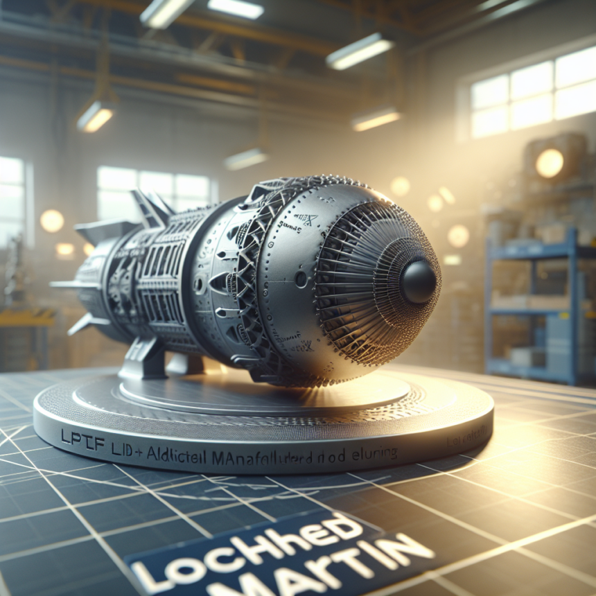 Lockheed Martin rozwija technologię LPBF w produkcji addytywnej, aby przyspieszyć dostawę platform obronnych