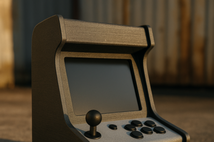 Mini Arcade w Druku – Bartop Retro Gaming Cabinet