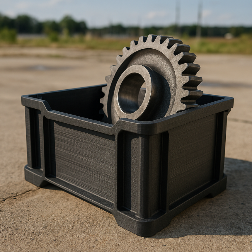 ORNL Wykorzystuje Druk 3D do Wytwarzania Pojemników dla Dużych Elementów Metalowych