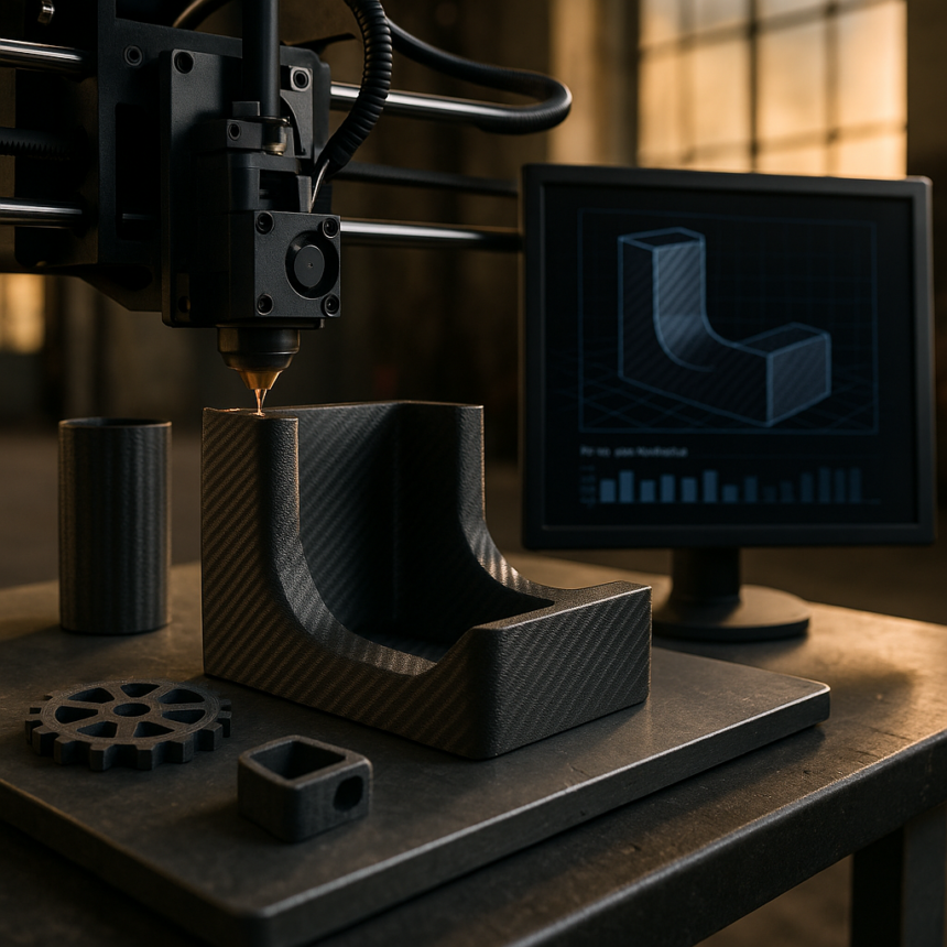 ORNL opracowuje system korekcji błędów drukowania 3D kompozytów w czasie rzeczywistym