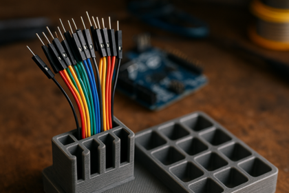 Organizator przewodów Jumper Dupont – Kompatybilny z Gridfinity i Arduino