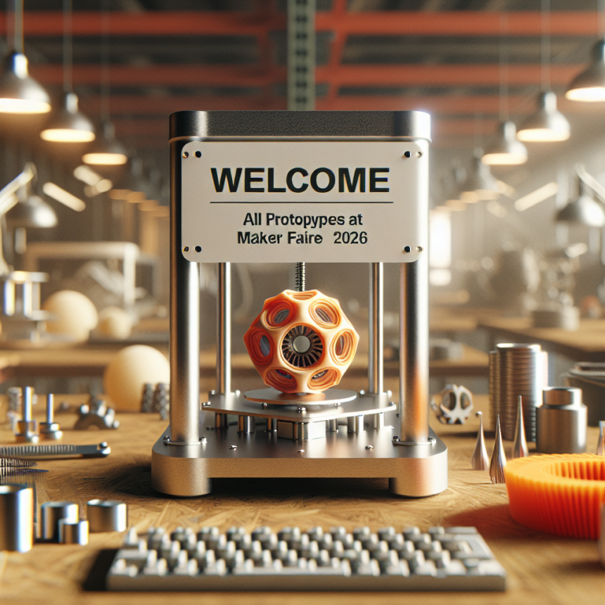 Zapraszamy wszystkie prototypy na Maker Faire Rzym 2026