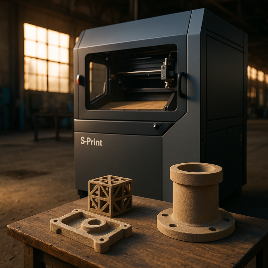 ExOne celuje w małe odlewnie z systemem jettingu spoiwa piaskowego S-Print Pro