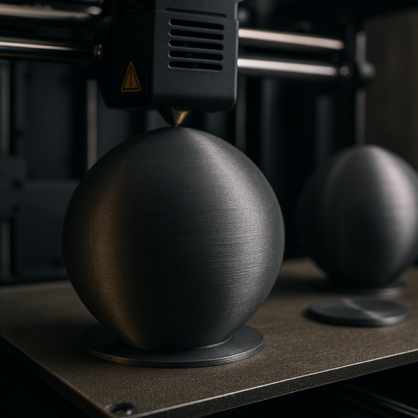 Inkbit 3D drukuje soczewki Luneburg do zastosowań mmWave