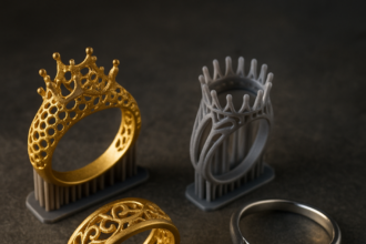 Legor zaoferuje technologię MoldJet do drukowania 3D biżuterii ze złota i platyny