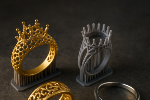 Legor zaoferuje technologię MoldJet do drukowania 3D biżuterii ze złota i platyny