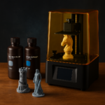 Nagrodzona drukarka 3D na żywicy dla początkujących z rabatem 36% — złap Anycubic Photon P1 z zestawem materiałów w dwóch kolorach za 619,99 dolarów.
