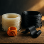 TPE a TPU filament: Wybór odpowiedniego elastycznego materiału