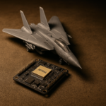 3D- wydrukowany F-14 Tomcat z użyciem FPGA odtwarzającego „pierwszy mikroprocesor na świecie” — chip MP944 CADC kontroluje system skrzydeł wahadłowych myśliwca, między innymi