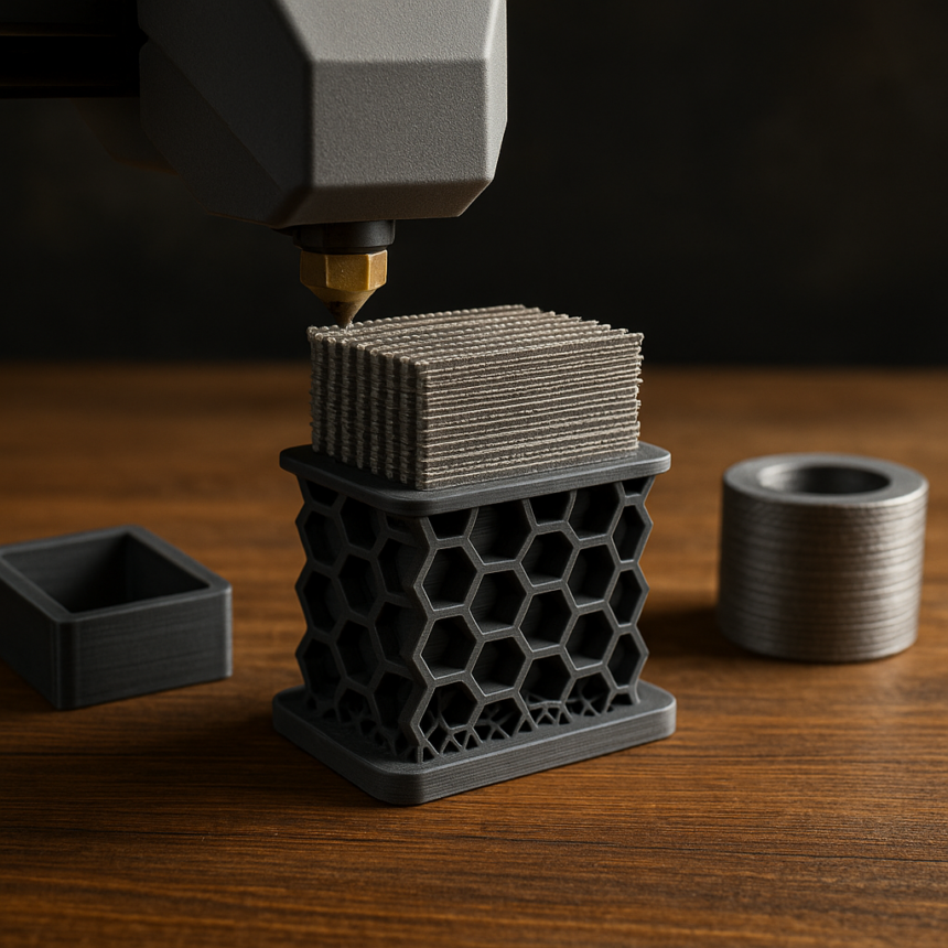 Badacze 3D drukują hybrydowy elektroda baterii z siedmiokrotnym wzrostem pojemności