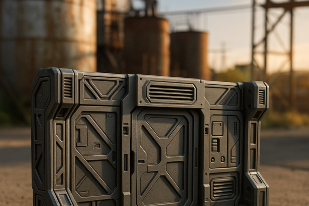 Modularny Statek Kosmiczny/Zestaw Ścian Korytarza Sci-Fi