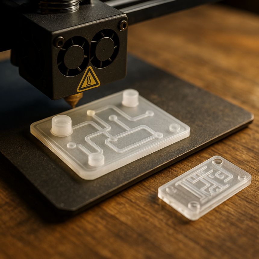 NSF wspiera zautomatyzowane drukowanie 3D urządzeń typu lab-on-a-chip