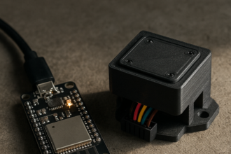 Obudowa ESP32-S3 SuperMini + czujnik mmWave (ESPHome) #Druk3D #Czwartek3D