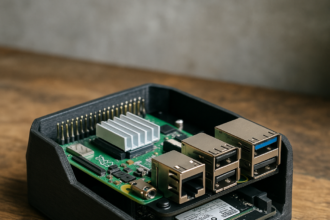 Obudowa dla Raspberry Pi 5 do Pimoroni NVMe Base #3DThursday #3DPrinting