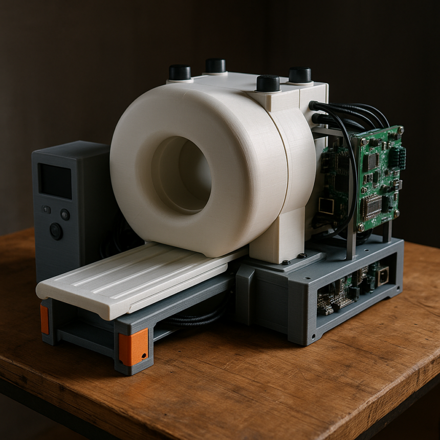 Otwartoźródłowy przenośny aparat MRI 3D zbudowany za mniej niż 70 000 dolarów — sprzęt medyczny DIY kosztuje mniej niż 7% początkowej ceny pełnowymiarowego aparatu MRI wynoszącej 1,1 miliona dolarów