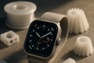 Apple Watch Series 12 ma obudowę z 100% recyklingowanego tytanu wydrukowaną w technologii 3D