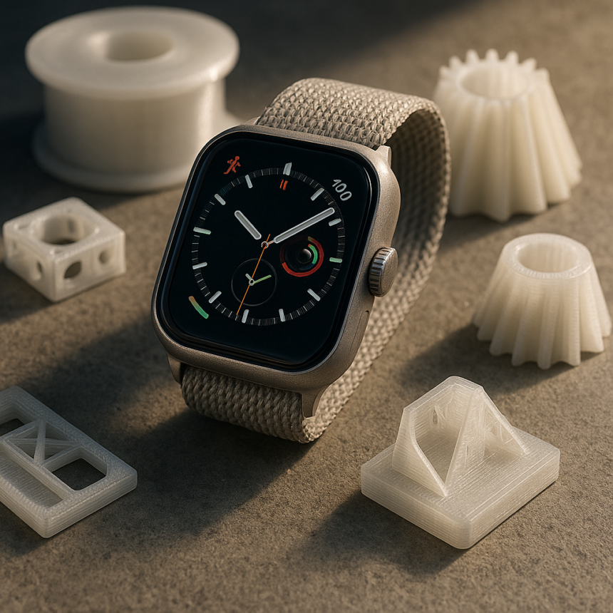 Apple Watch Series 12 ma obudowę z 100% recyklingowanego tytanu wydrukowaną w technologii 3D