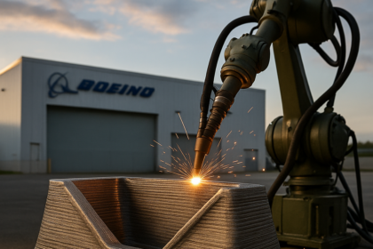 ORNL i Boeing produkują formę tłoczną o wadze 2 ton za pomocą druku 3D WAAM