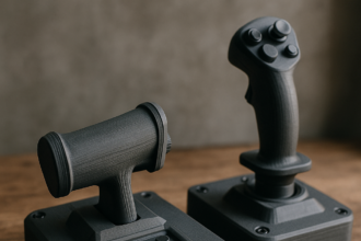 Zastosowanie w centrum uwagi: Druk 3D obniża koszty obudów systemu Hands-On Throttle-And-Stick