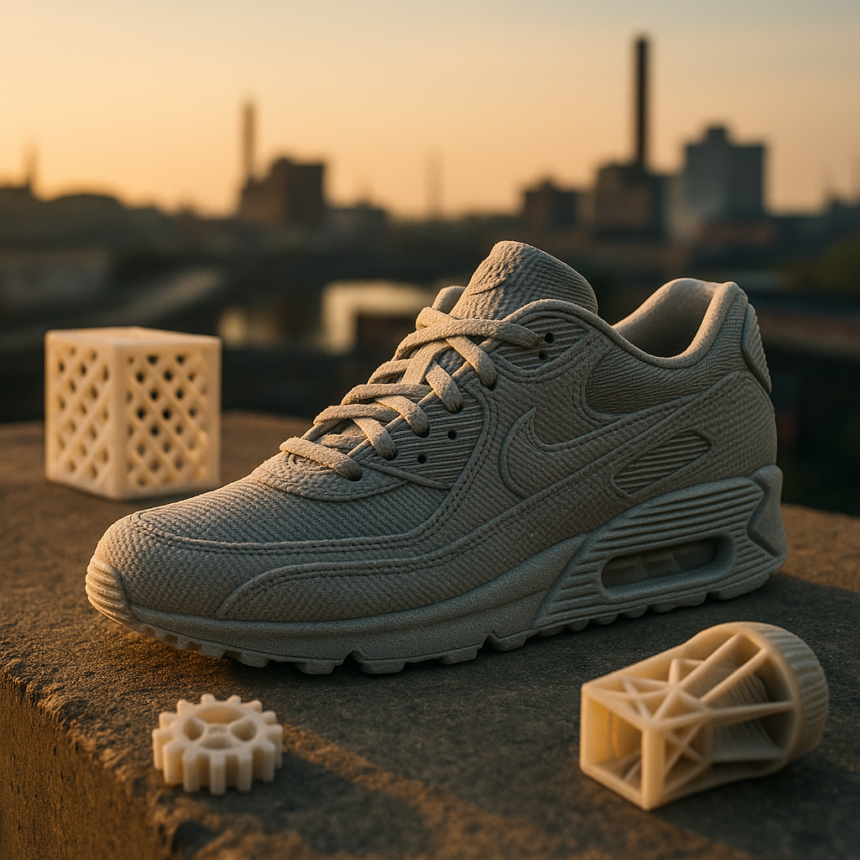 Nike i Zellerfeld drukują przyszłość Air Max, miastem po mieście