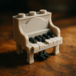 Nowy element LEGO w technologii druku 3D to mini pianino, które naprawdę gra
