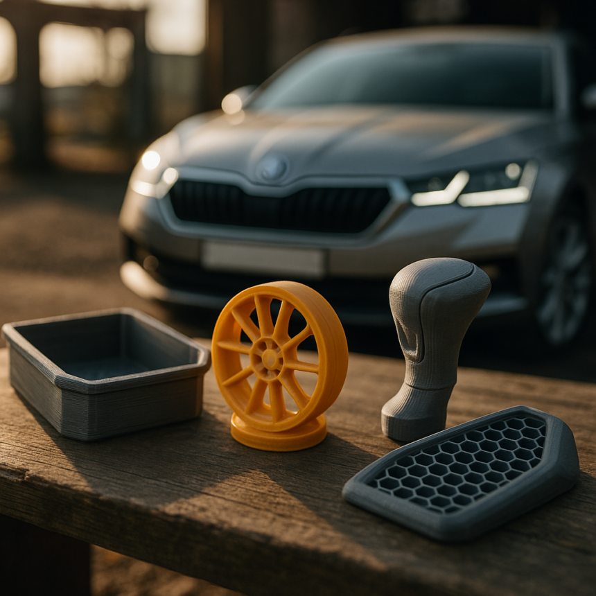 Škoda Publikuje Pliki 3D do Personalizacji Twojego Samochodu