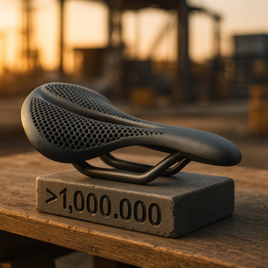 Technologia Carbon DLS wyprodukowała już ponad 1 milion siodełek rowerowych